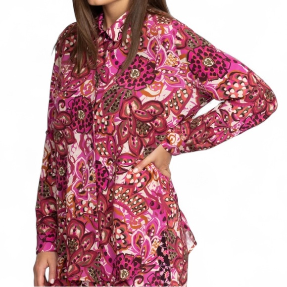 JOHNNY WAS Jade Dreams of Vivanna Silk
Shirt XL NWT - Picture 11 of 12